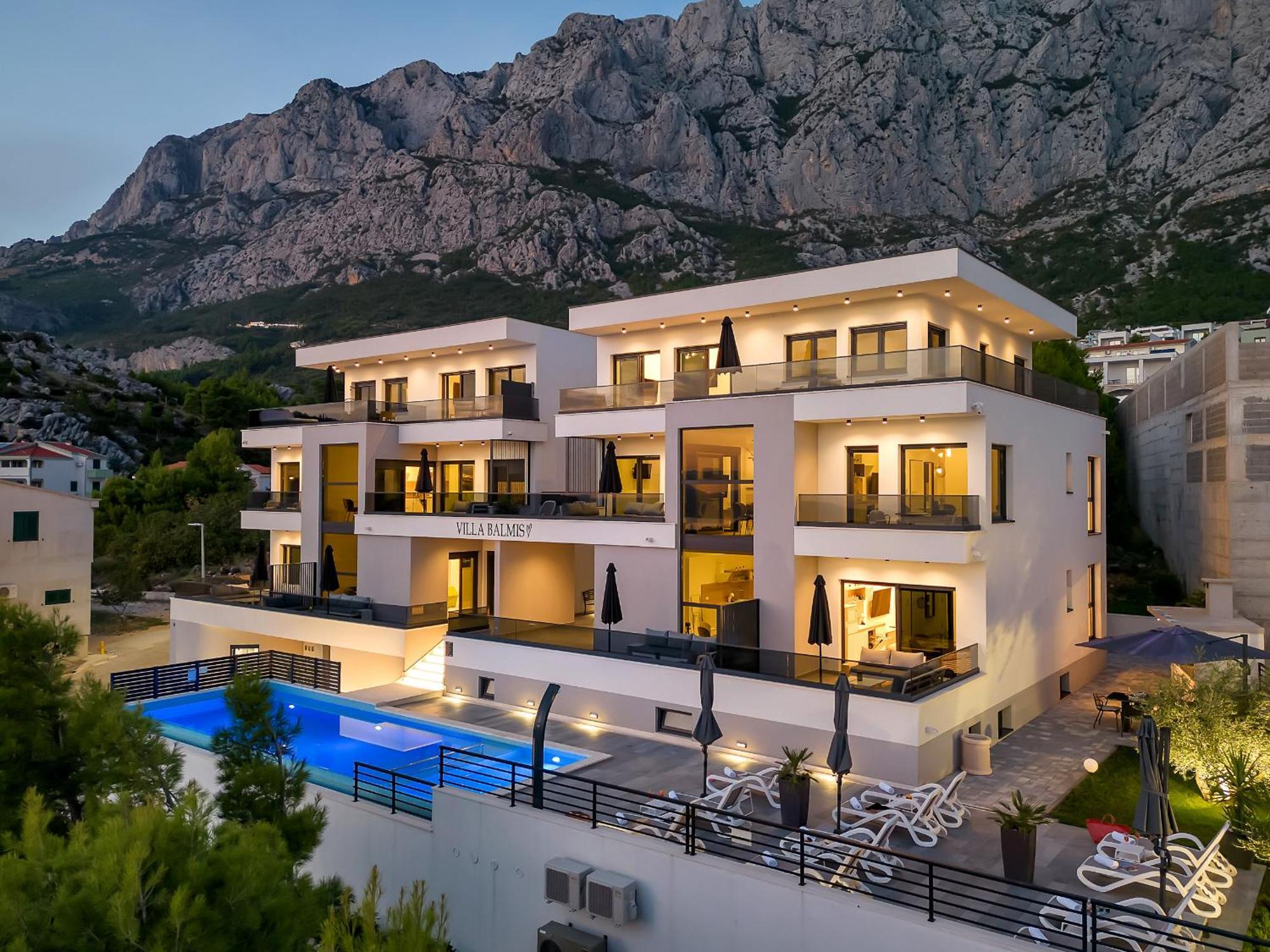 Villa Balmis House A Makarska Ngoại thất bức ảnh