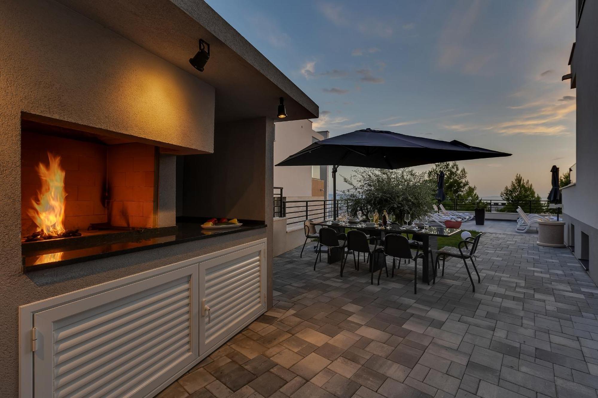 Villa Balmis House A Makarska Ngoại thất bức ảnh