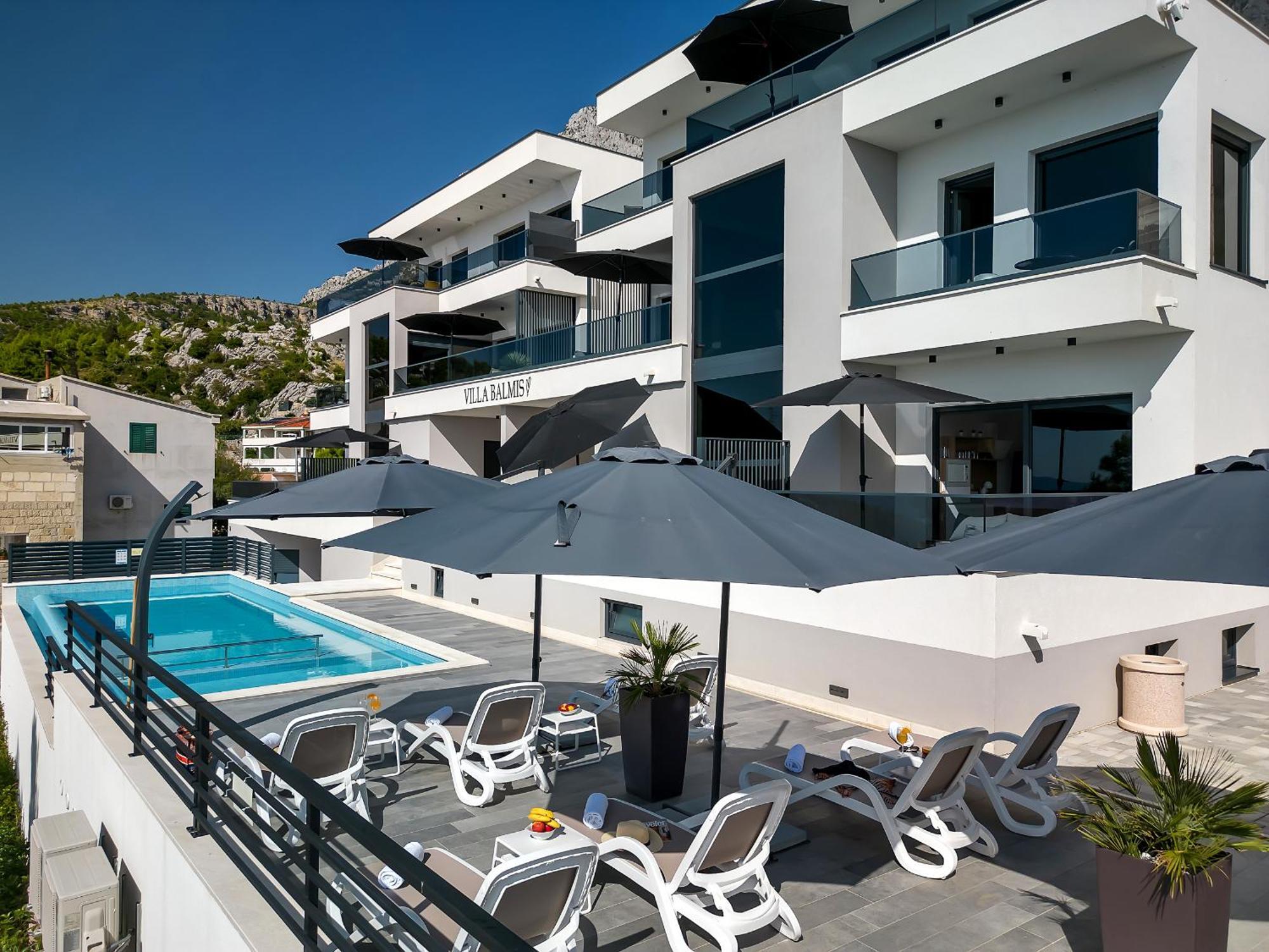 Villa Balmis House A Makarska Ngoại thất bức ảnh