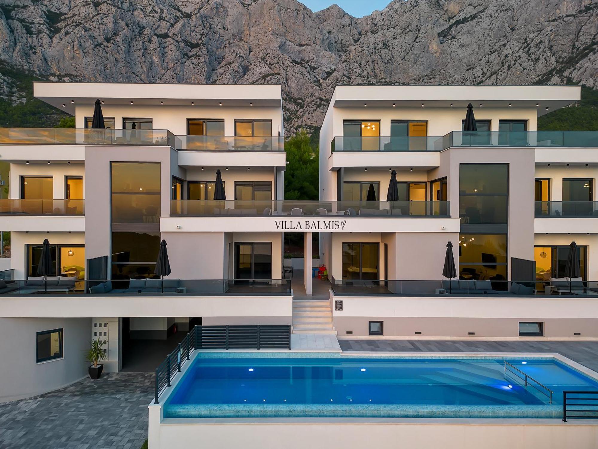 Villa Balmis House A Makarska Ngoại thất bức ảnh