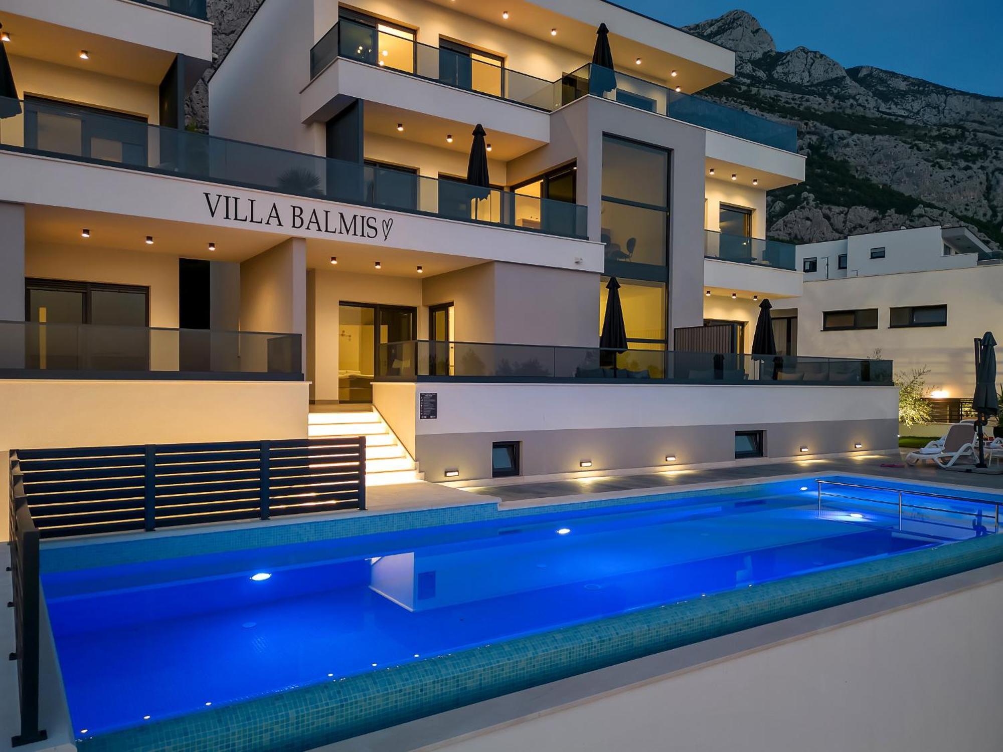 Villa Balmis House A Makarska Ngoại thất bức ảnh