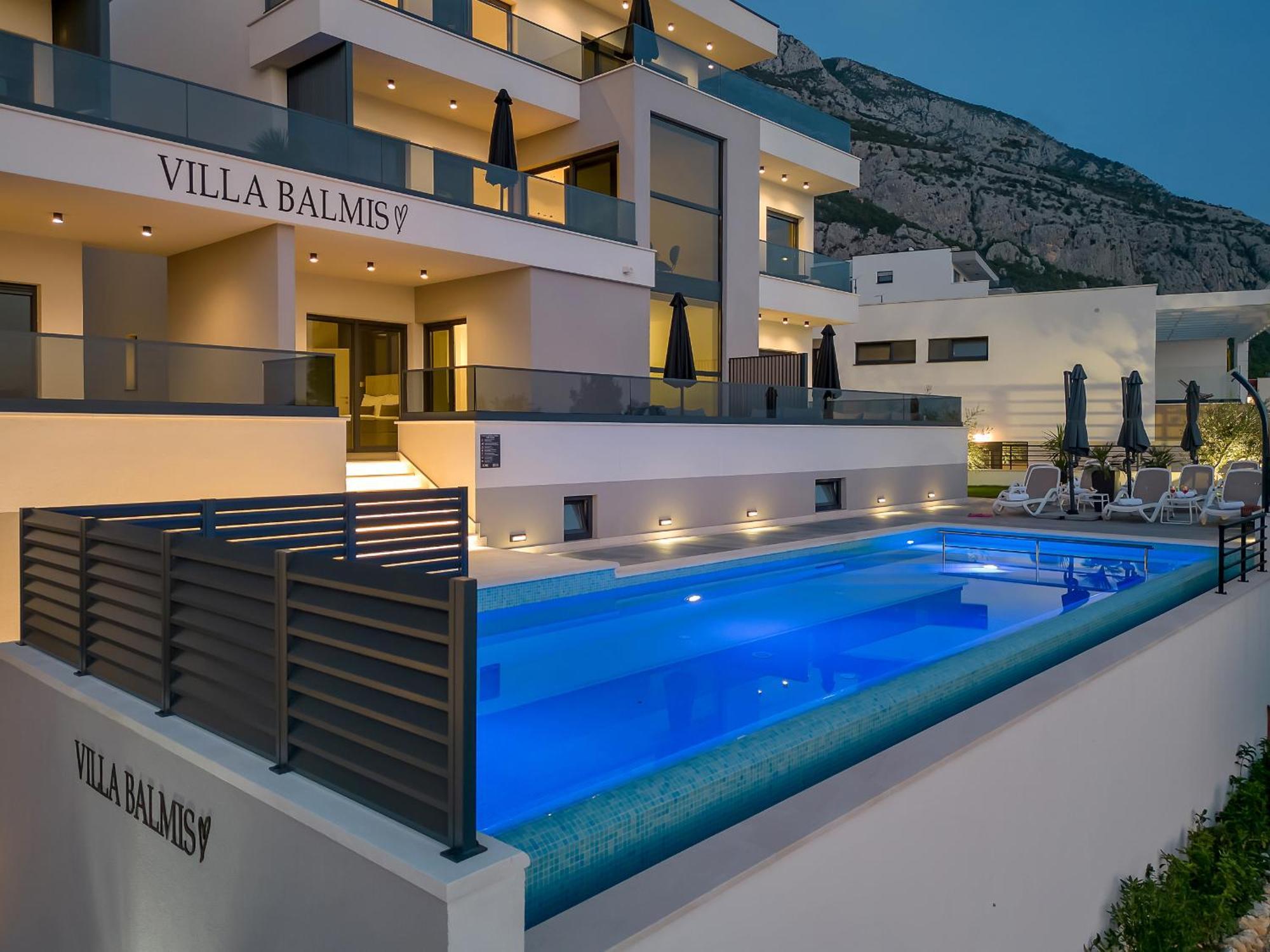Villa Balmis House A Makarska Ngoại thất bức ảnh