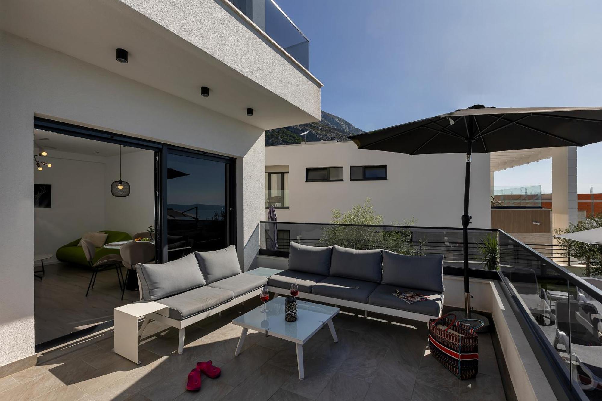 Villa Balmis House A Makarska Ngoại thất bức ảnh