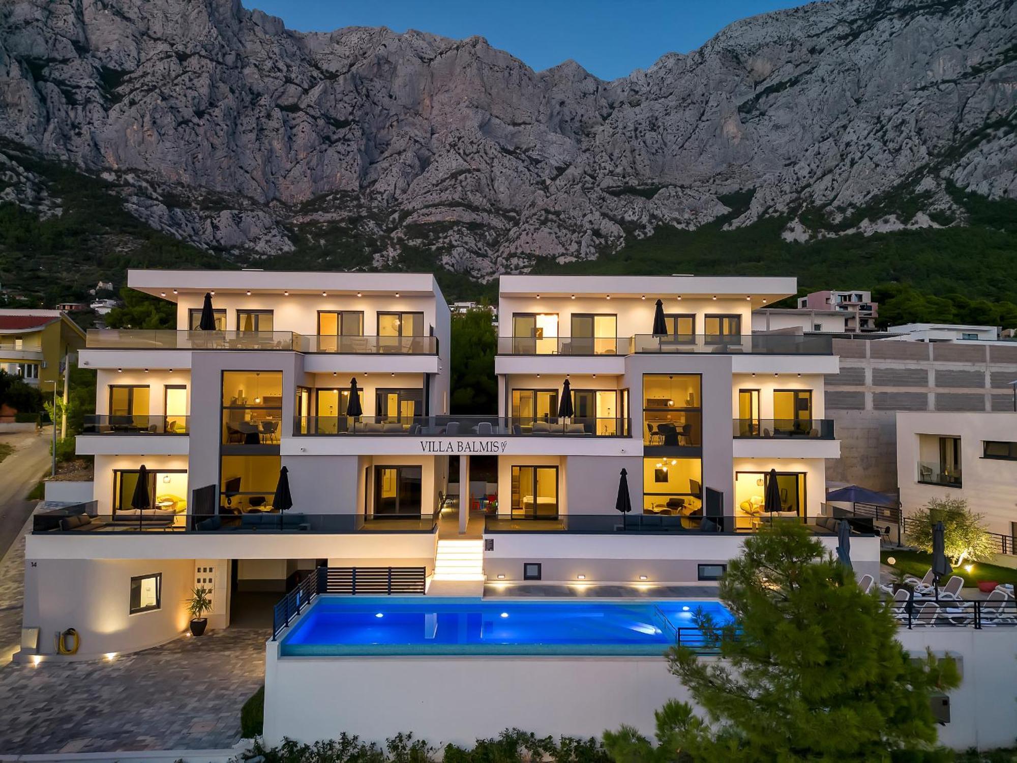 Villa Balmis House A Makarska Ngoại thất bức ảnh